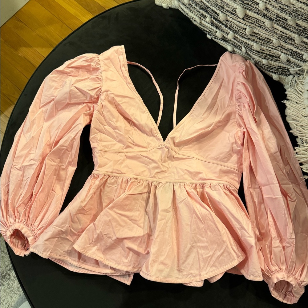 Staud pink top size XS